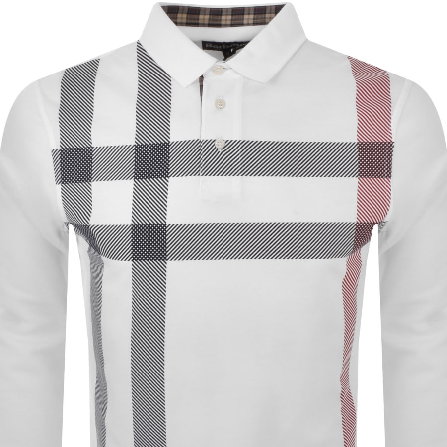 Barbour shirts mens white discount